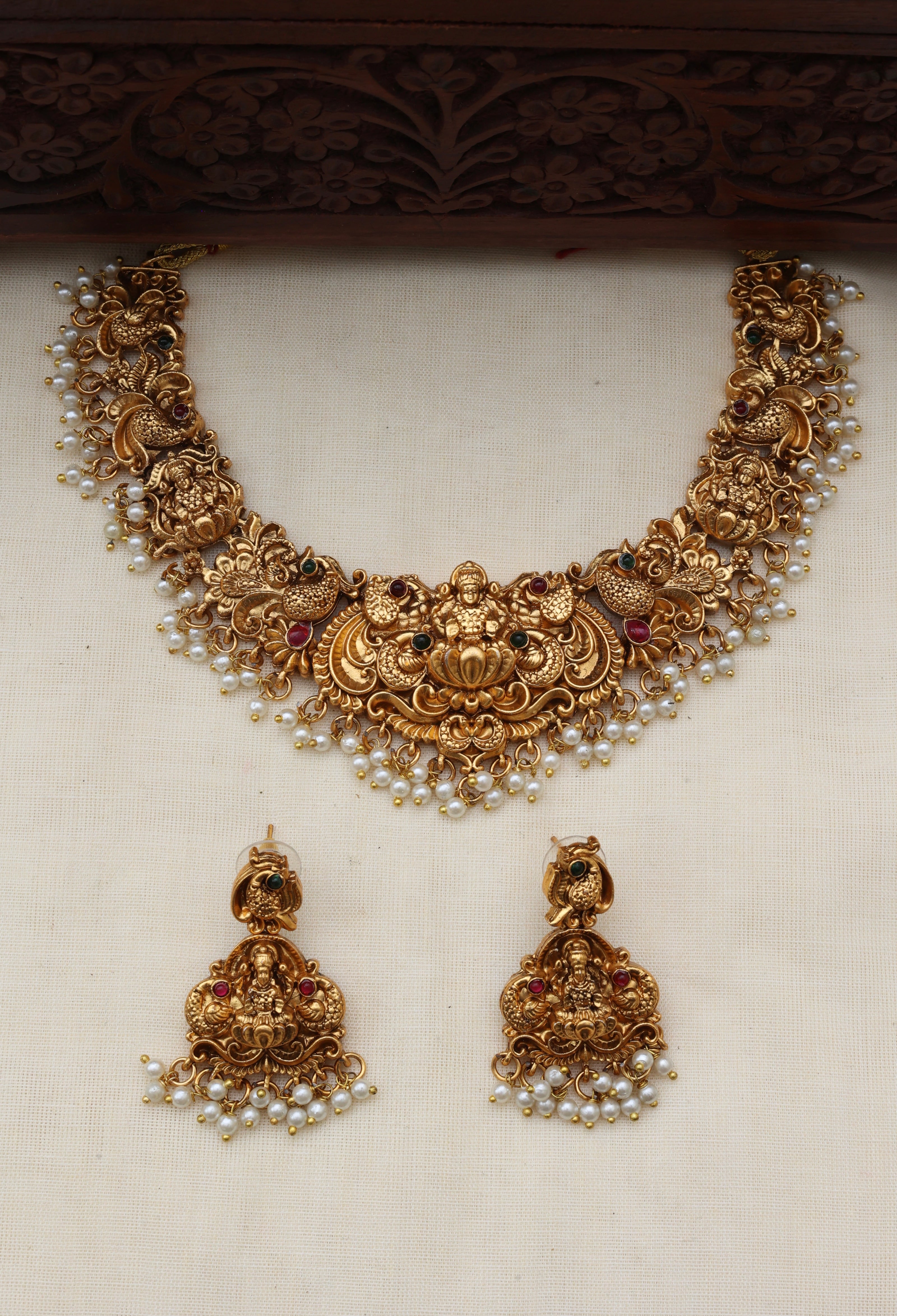 Nagma necklace set-(JS 0251)