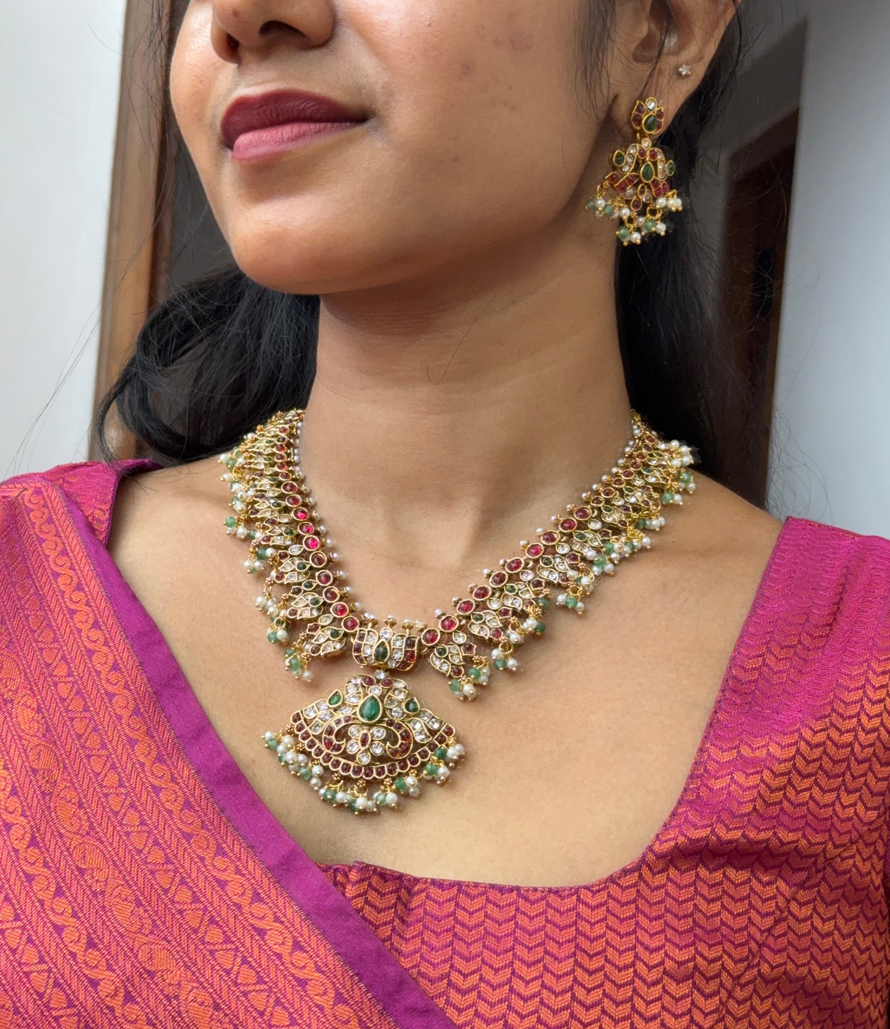 Ratna kemp necklace set