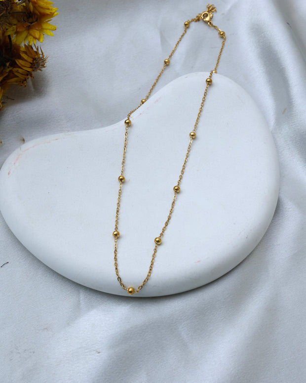 Golden beads chain