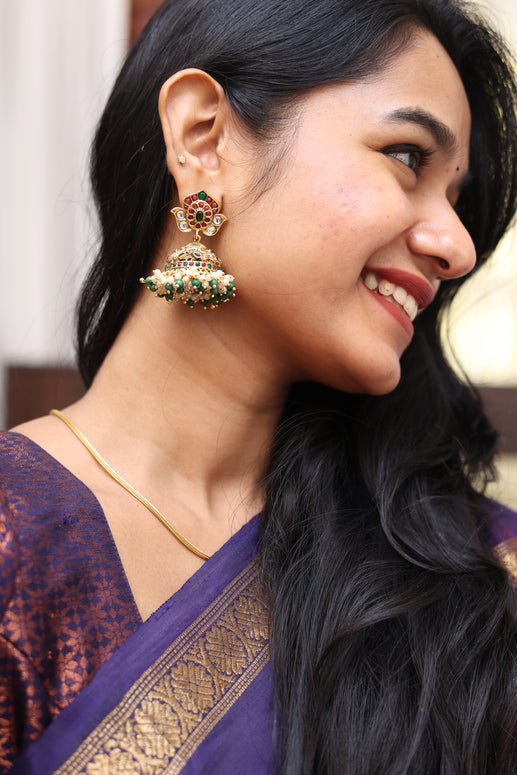 Divine Antique Jhumkas