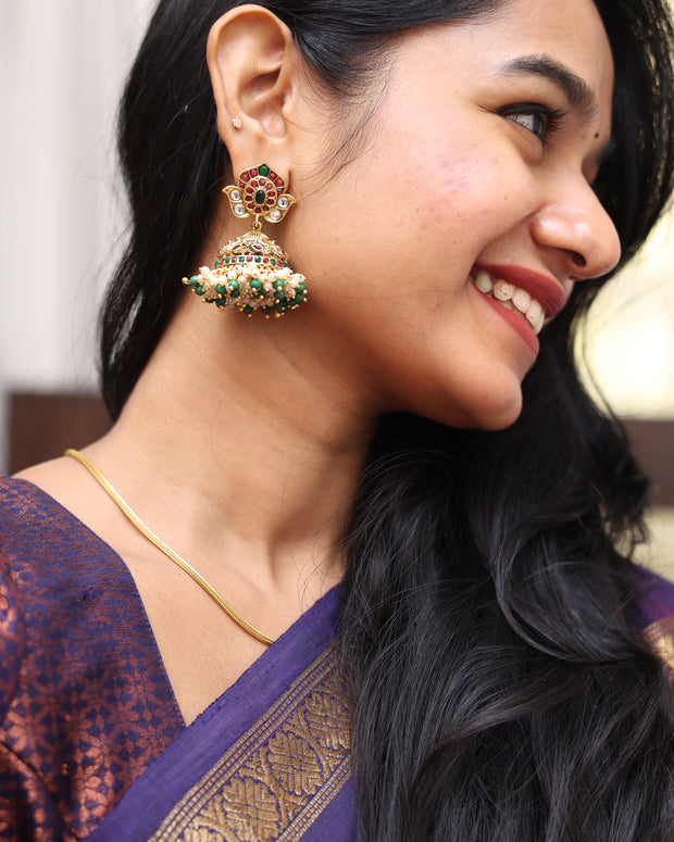 Divine Antique Jhumkas