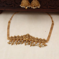 Divine Lakshmi Temple choker set