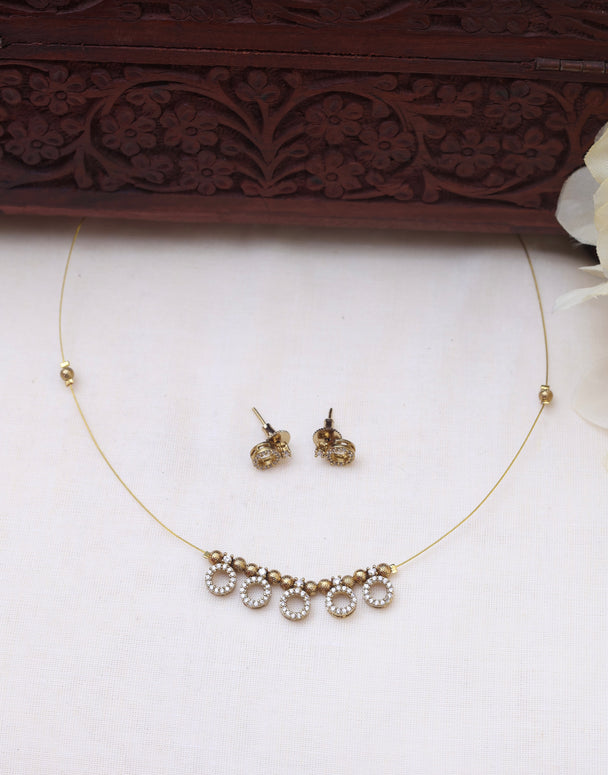 Invisible AD necklace set