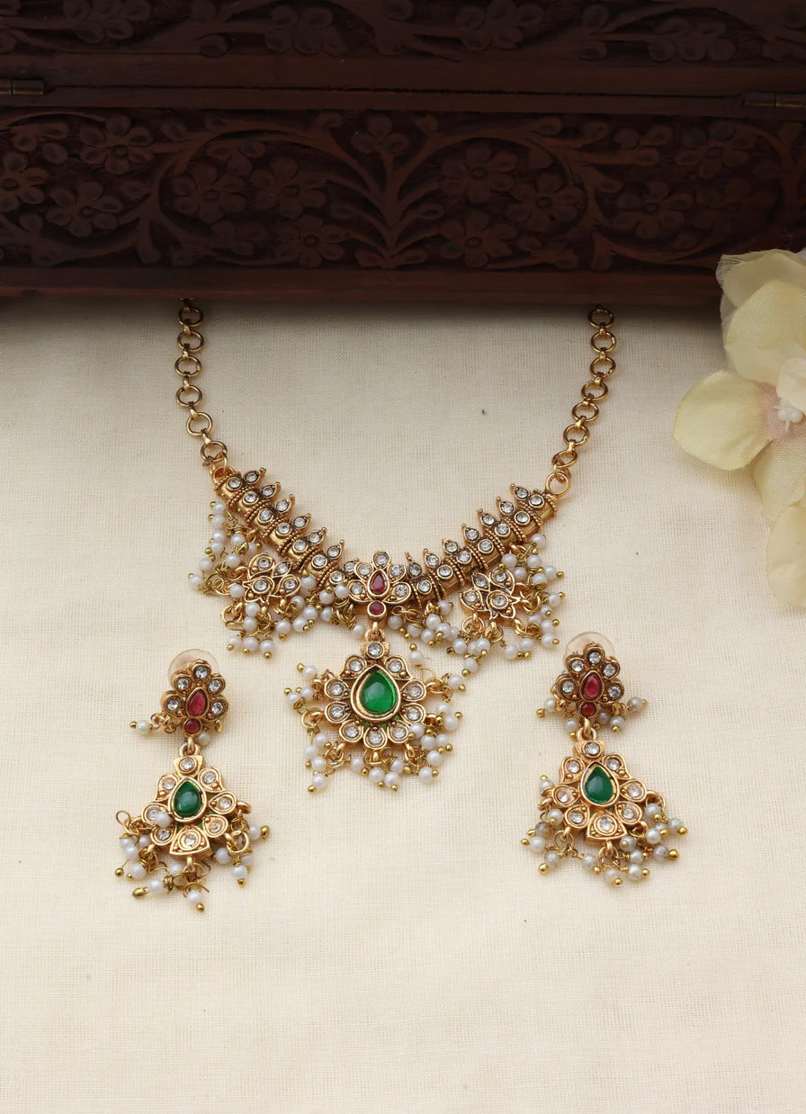 Guttapusalu choker set-0156