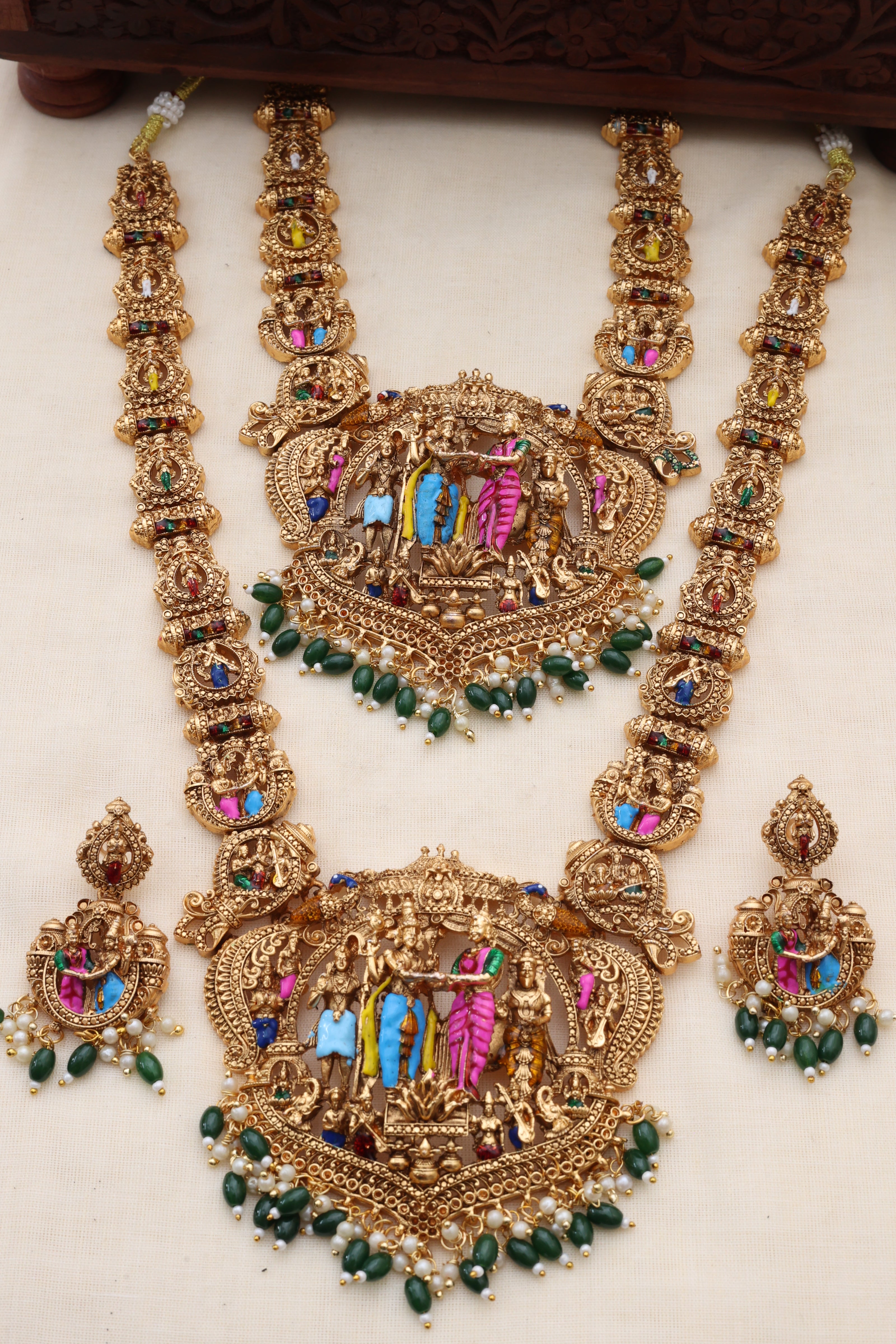 Perumaal mangallya bridalset-(BS-024)