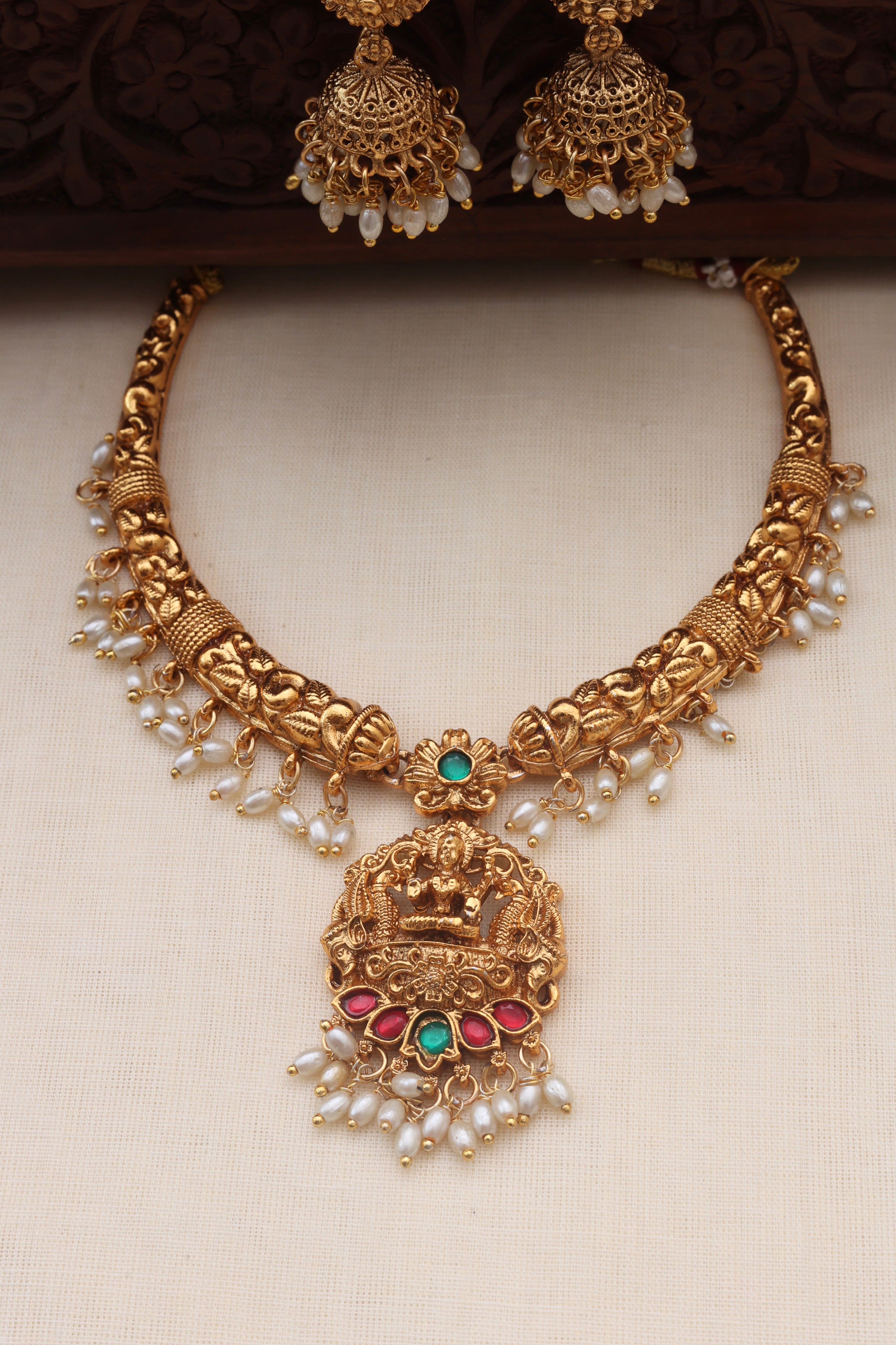 Sandhya necklace set-(JS 0283)