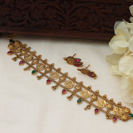 Bhavya coin choker set