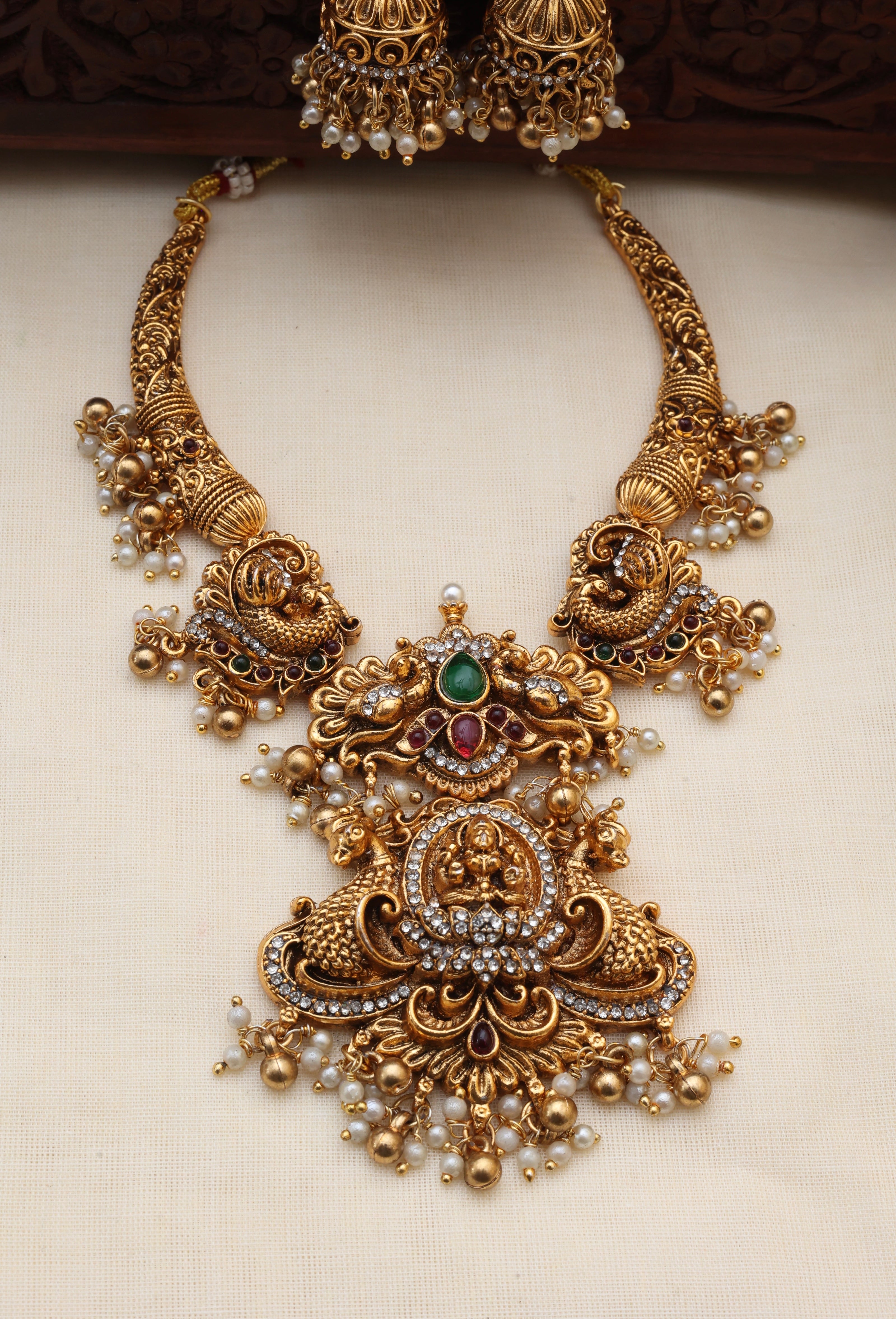 Devyani necklace set-(JS 0252)