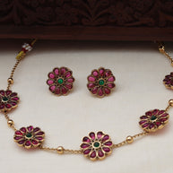 Flora necklace set