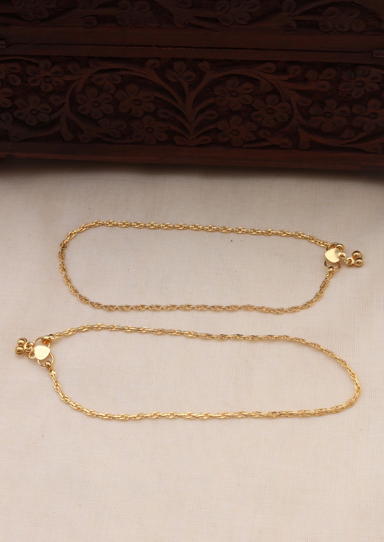 Golden Chain Anklet