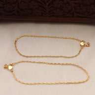 Golden Chain Anklet