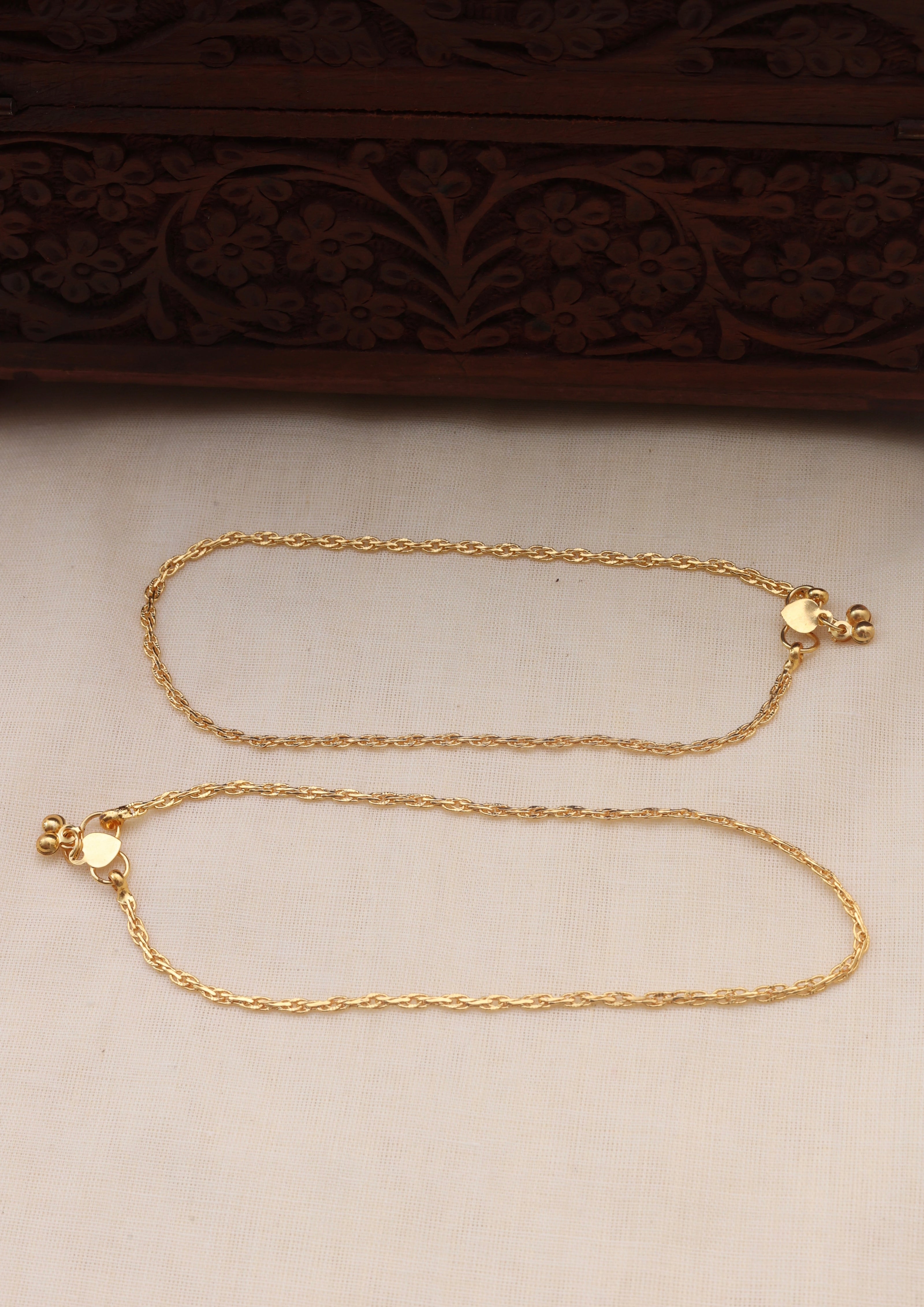 Golden Chain Anklet