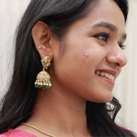 Mayura Antique Jhumkas