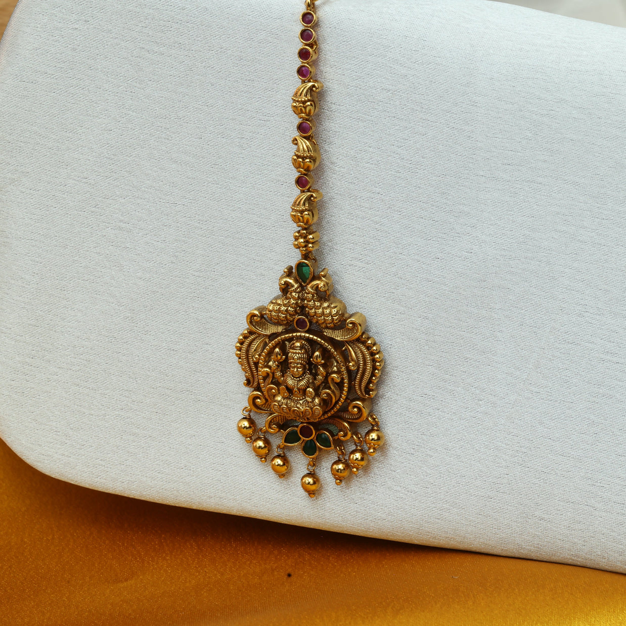 Antique Lakshmi Maang Tikka
