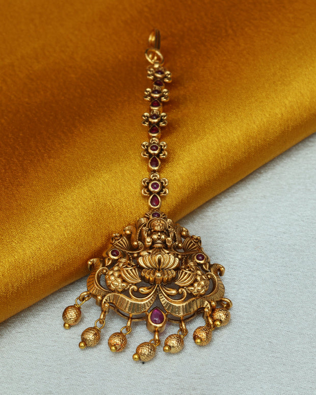 Rudramani Antique Maangtikka