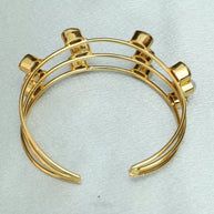 Pearlglow Handcuff 18K Gold Plated