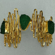 Waves Handcuff 18K Gold Plated