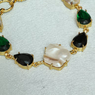 Ethereal Cascade Multicoloured Bracelet