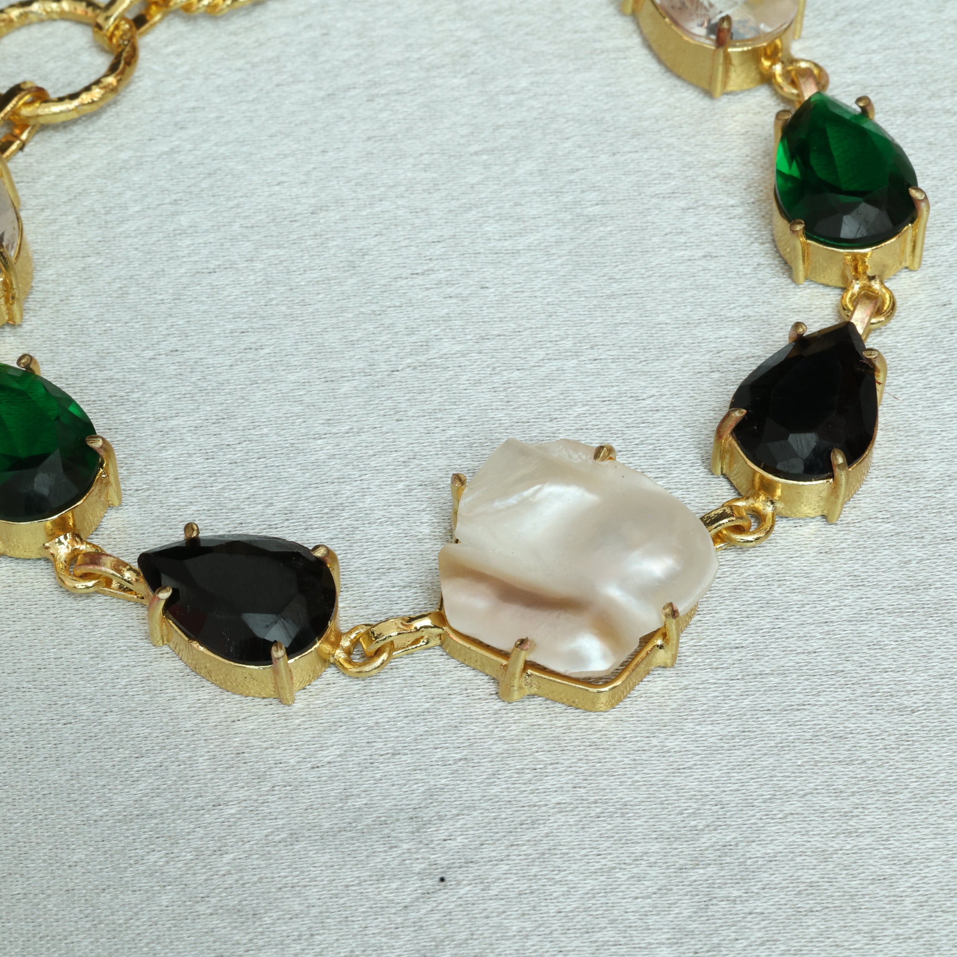 Ethereal Cascade Multicoloured Bracelet