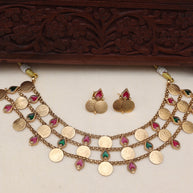3 layer coin choker set