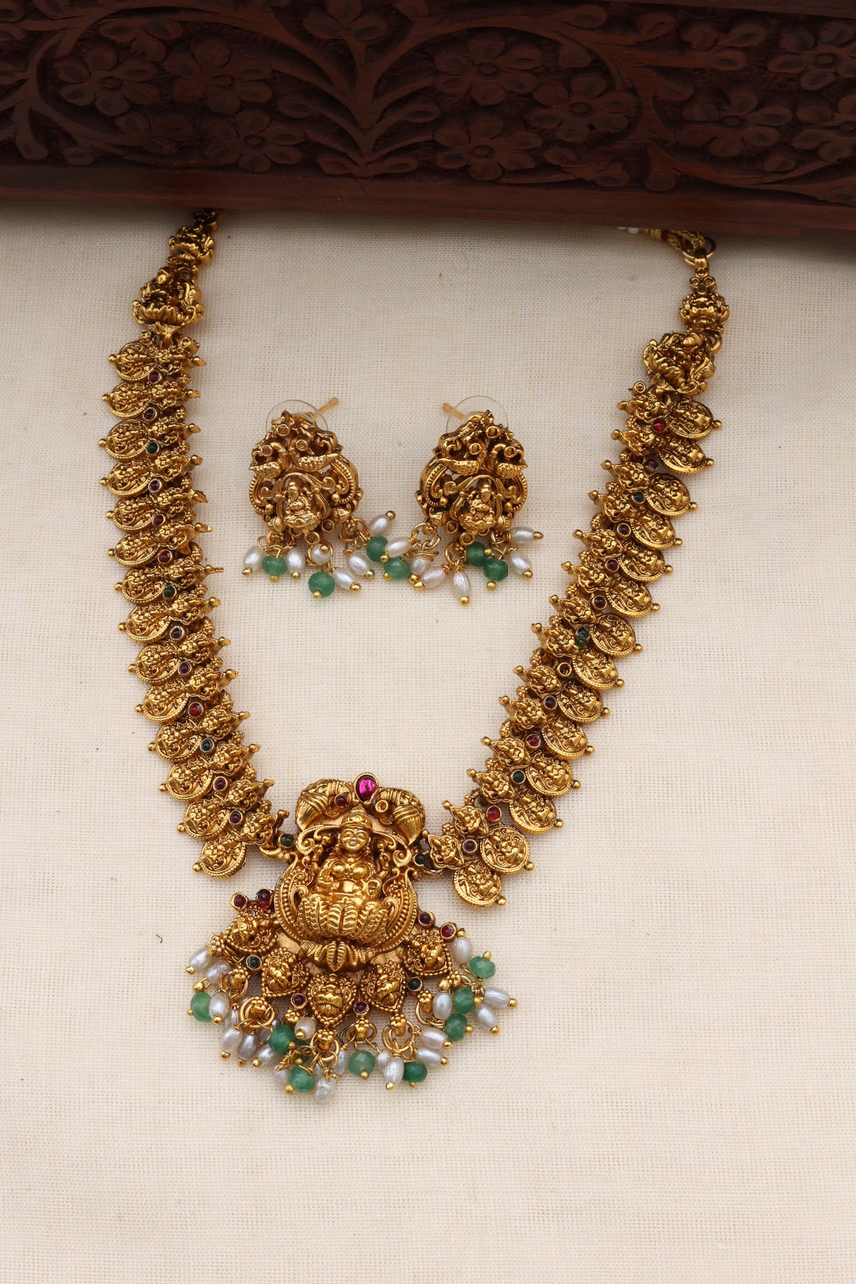 Gopika necklace set-JS 0279)