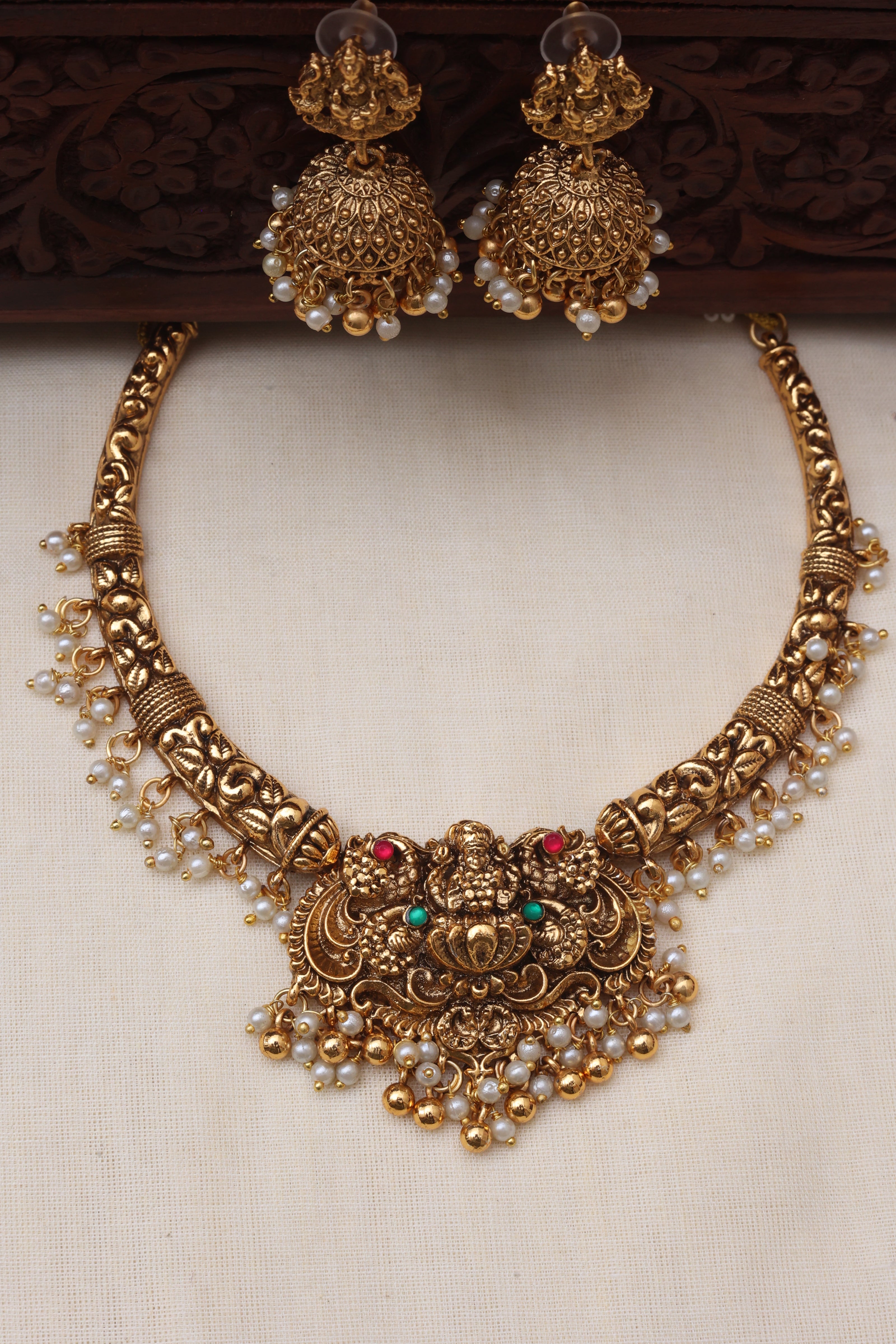 Kaveri necklace set-0148