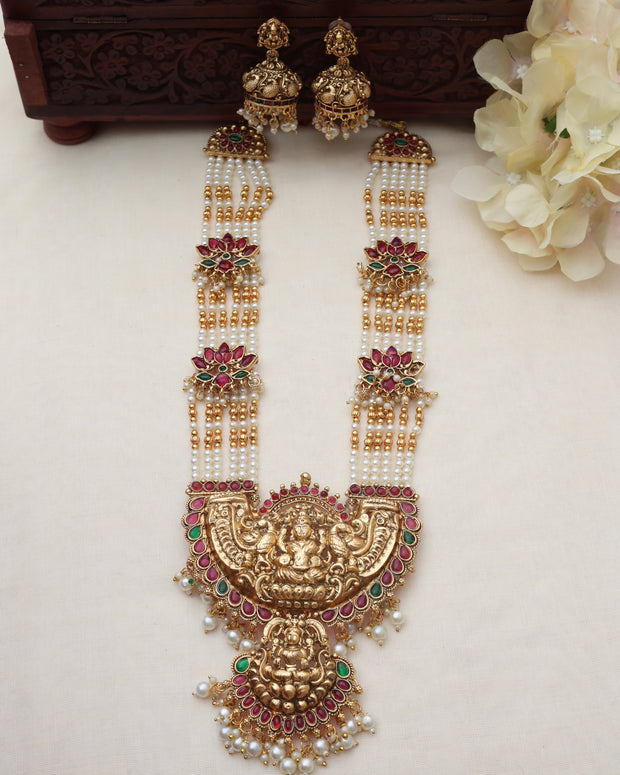 Lakshmi Devi lotus Haaram