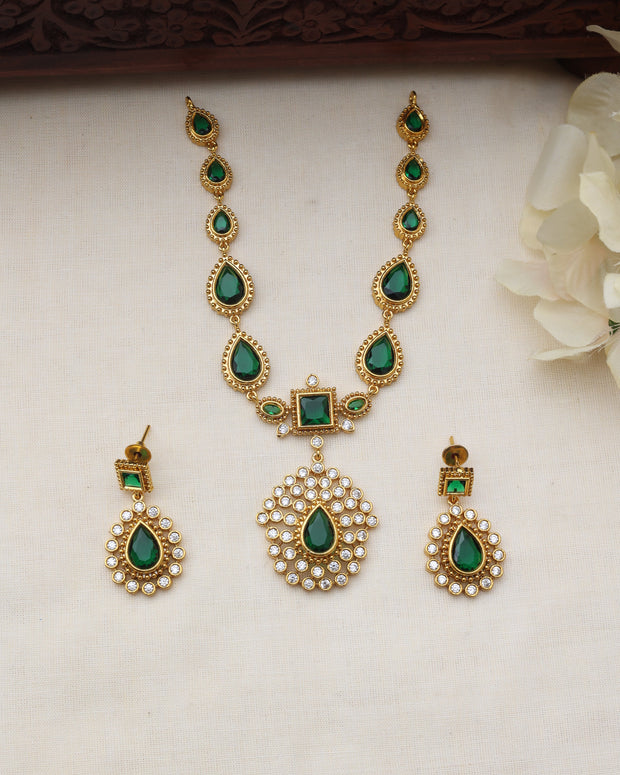 Jyotika necklace set(short)