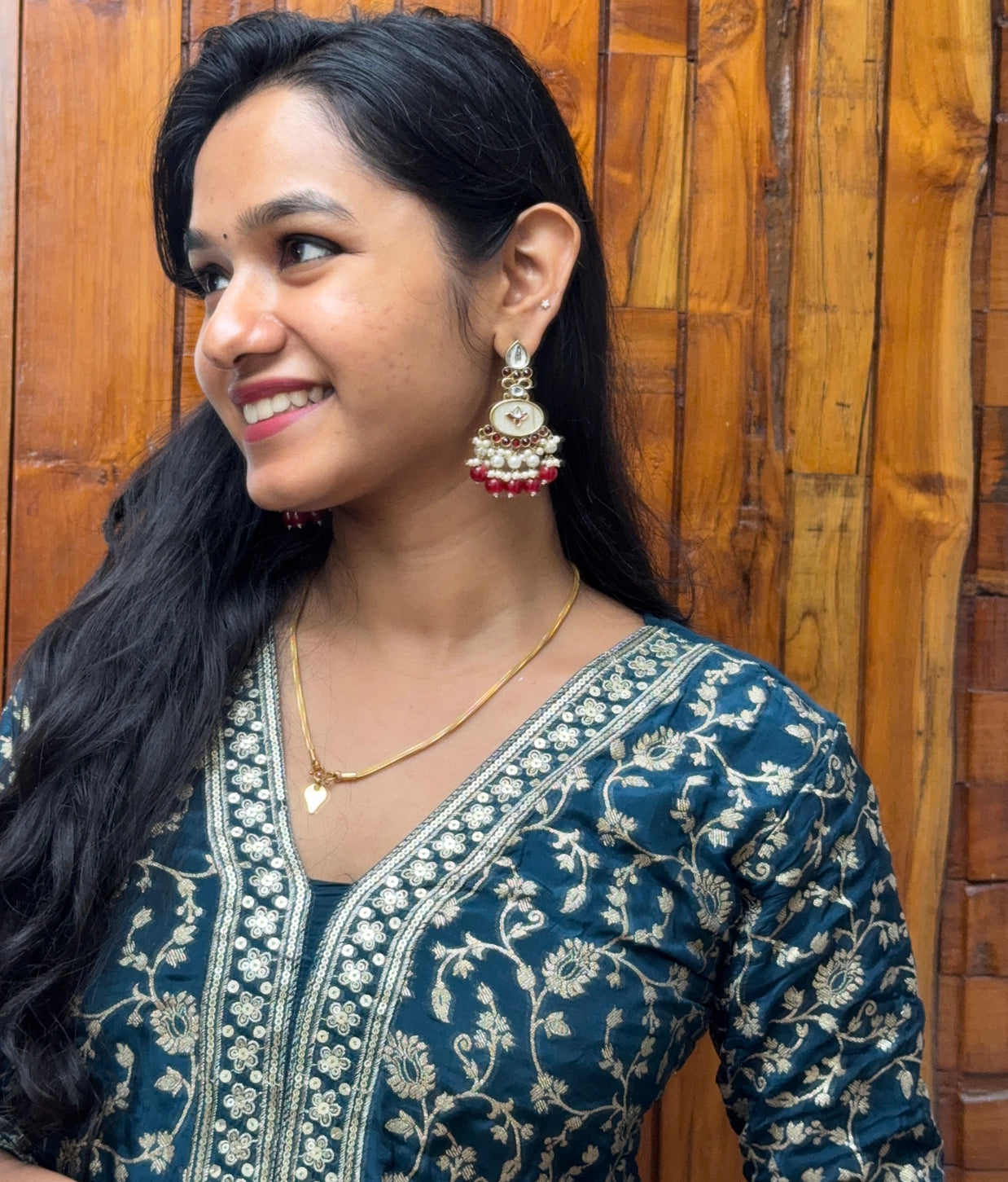 Maharani Kundan Earrings