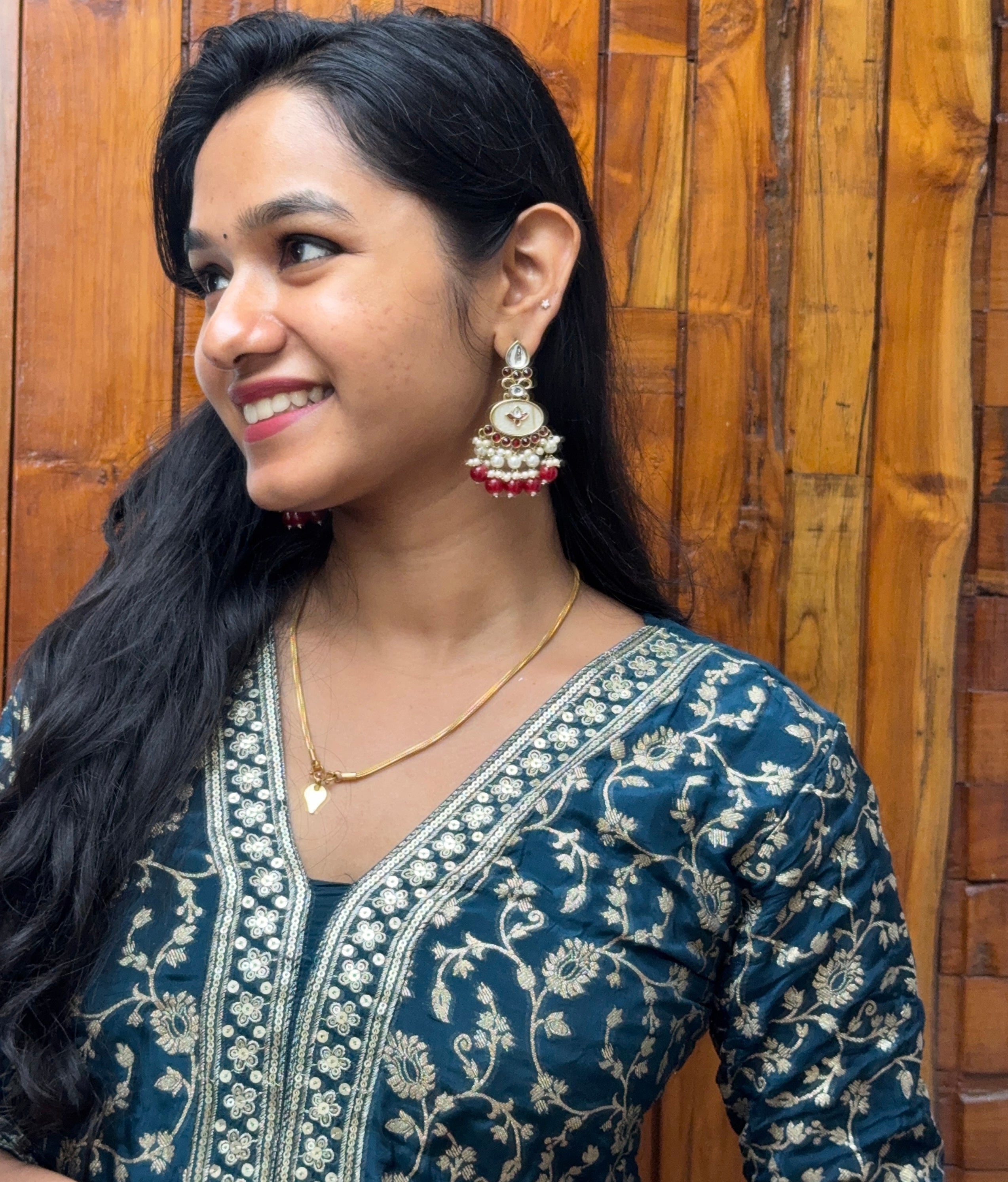Maharani Kundan Earrings