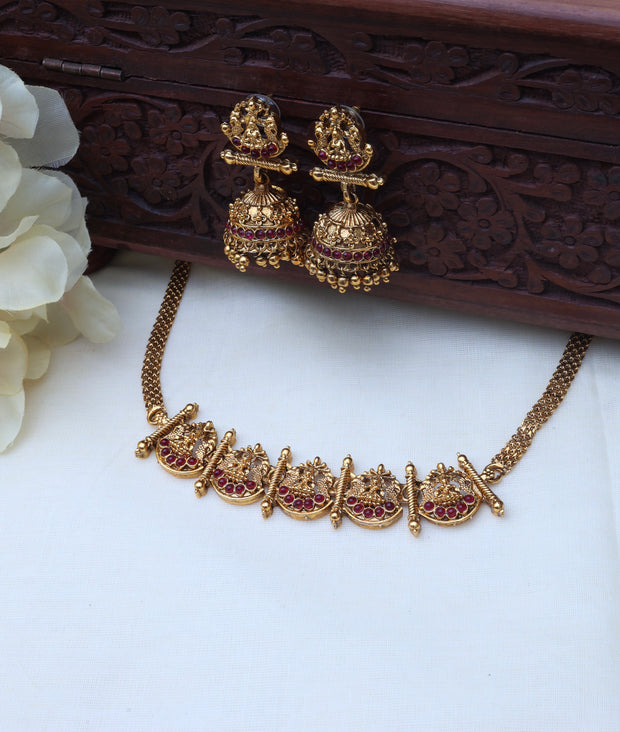 Pancha Lakshmi necklace set