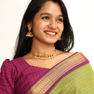 Divine Lakshmi Temple choker set