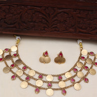 3 layer coin choker set