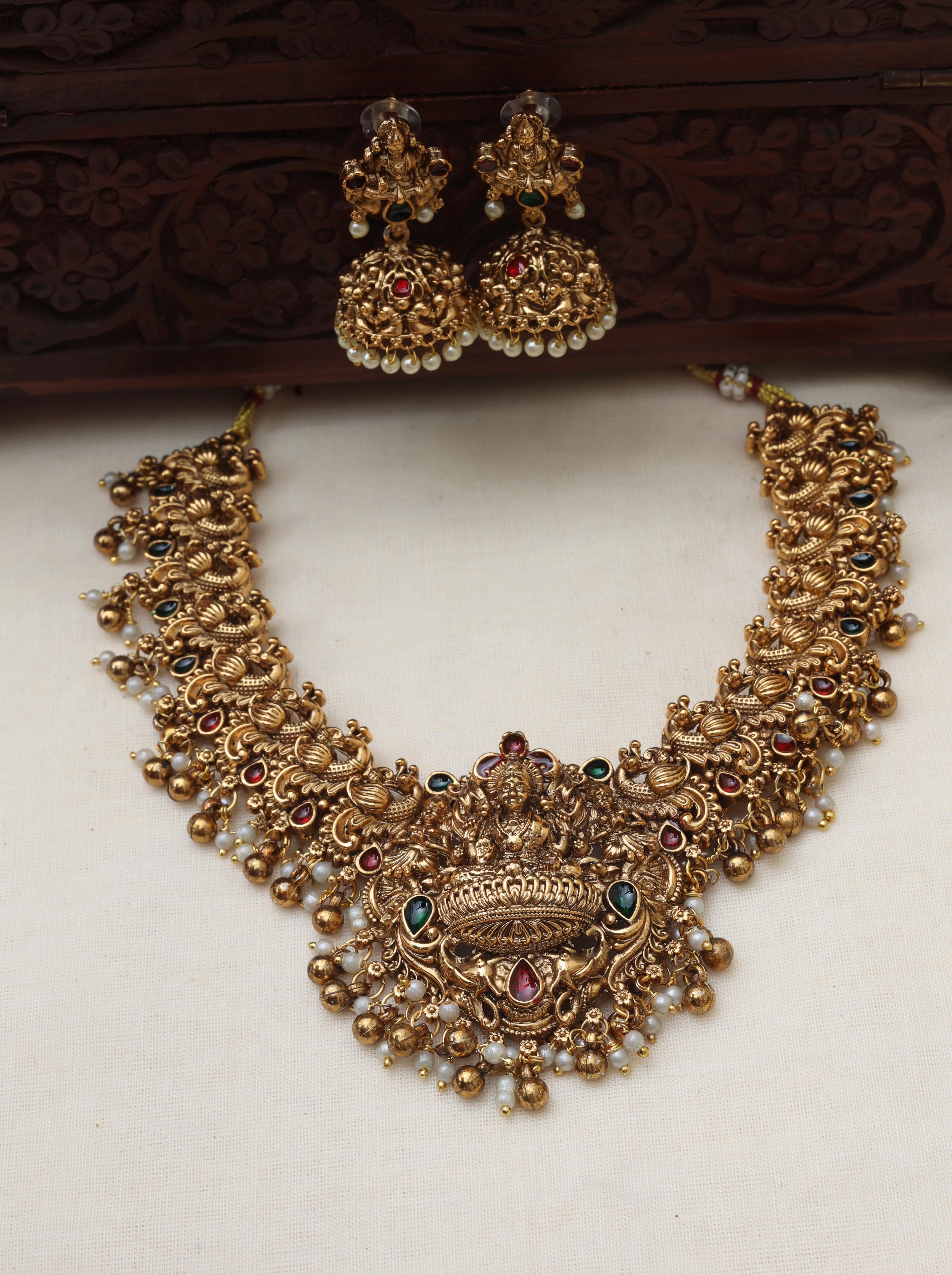 Sree Devi Temple necklace set