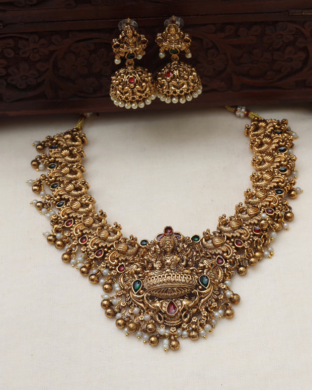 Sree Devi Temple necklace set