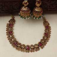 Kavitha necklace set-JS 0153
