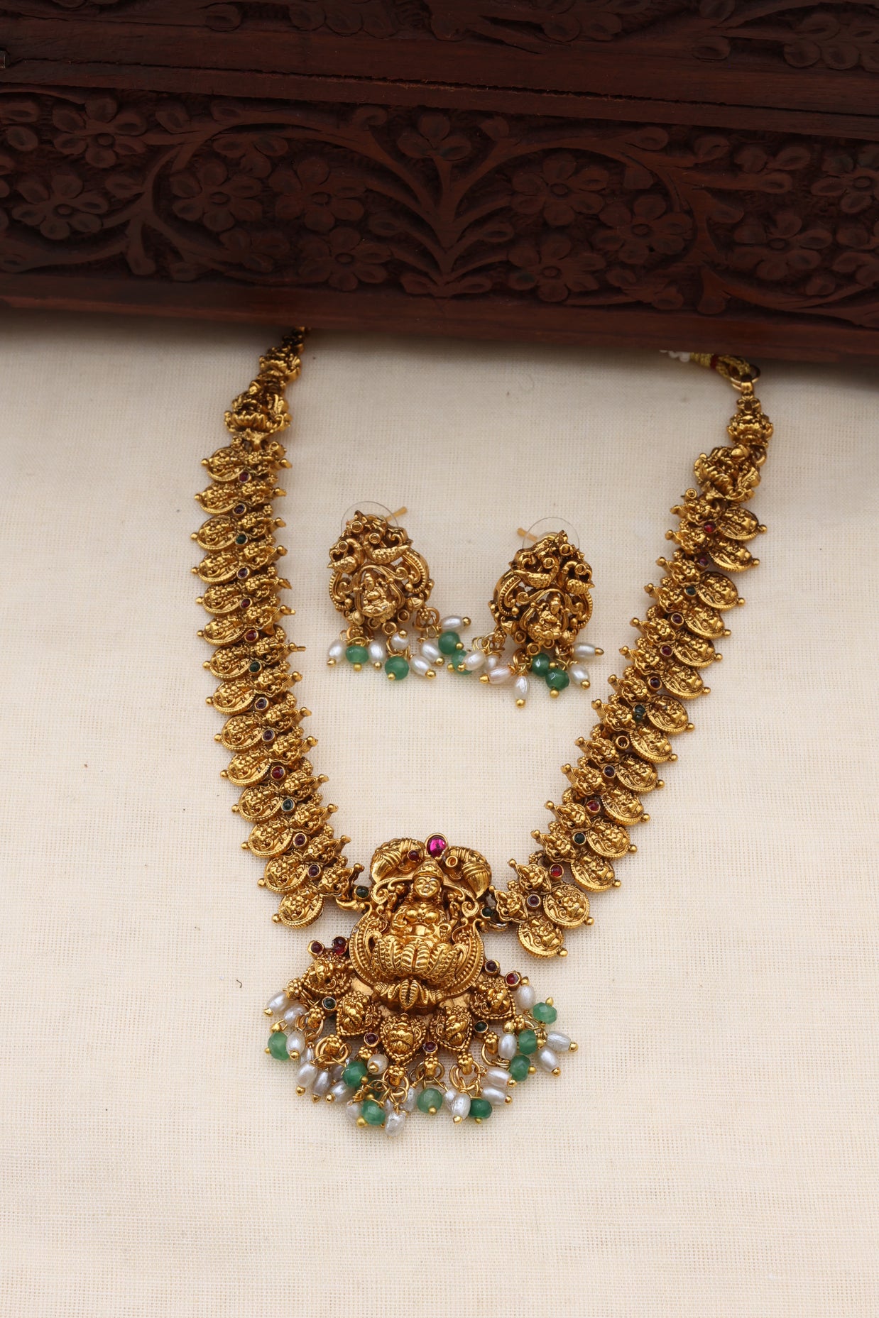Gopika necklace set-JS 0279)