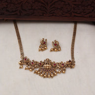 Athira choker set Ruby-JS 0199