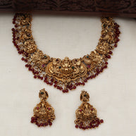 Sindhoor necklace set - (JS 0258)