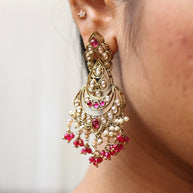 Nakshi Kundan Earrings