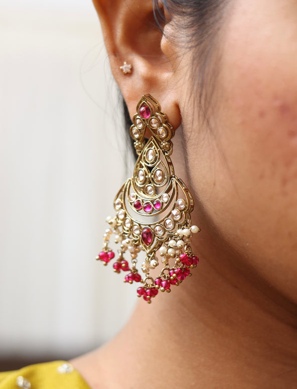 Nakshi Kundan Earrings