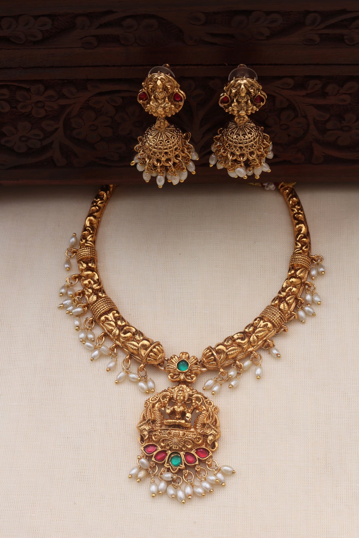 Sandhya necklace set-(JS 0283)