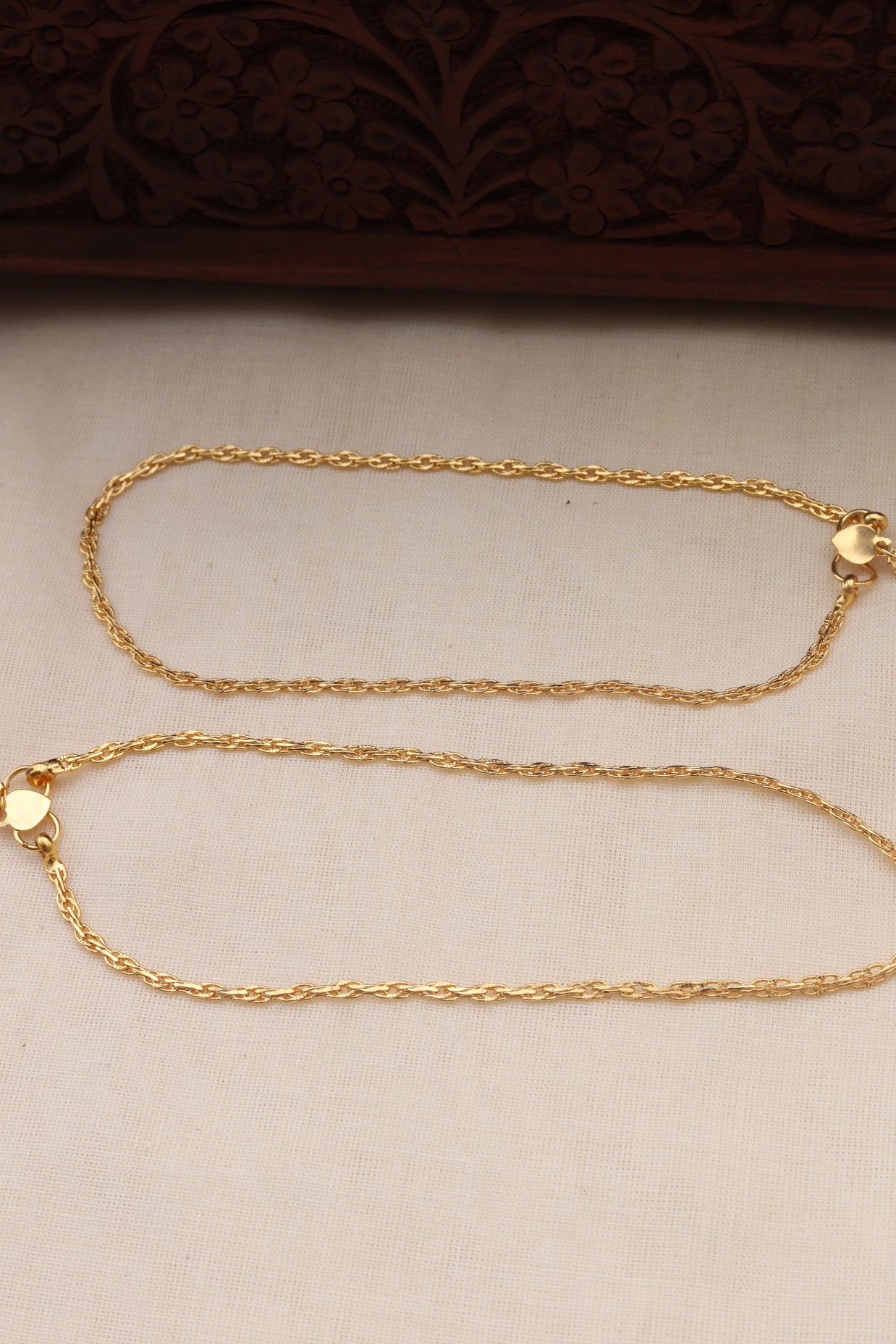 Golden Chain Anklet