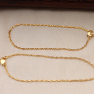Golden Chain Anklet