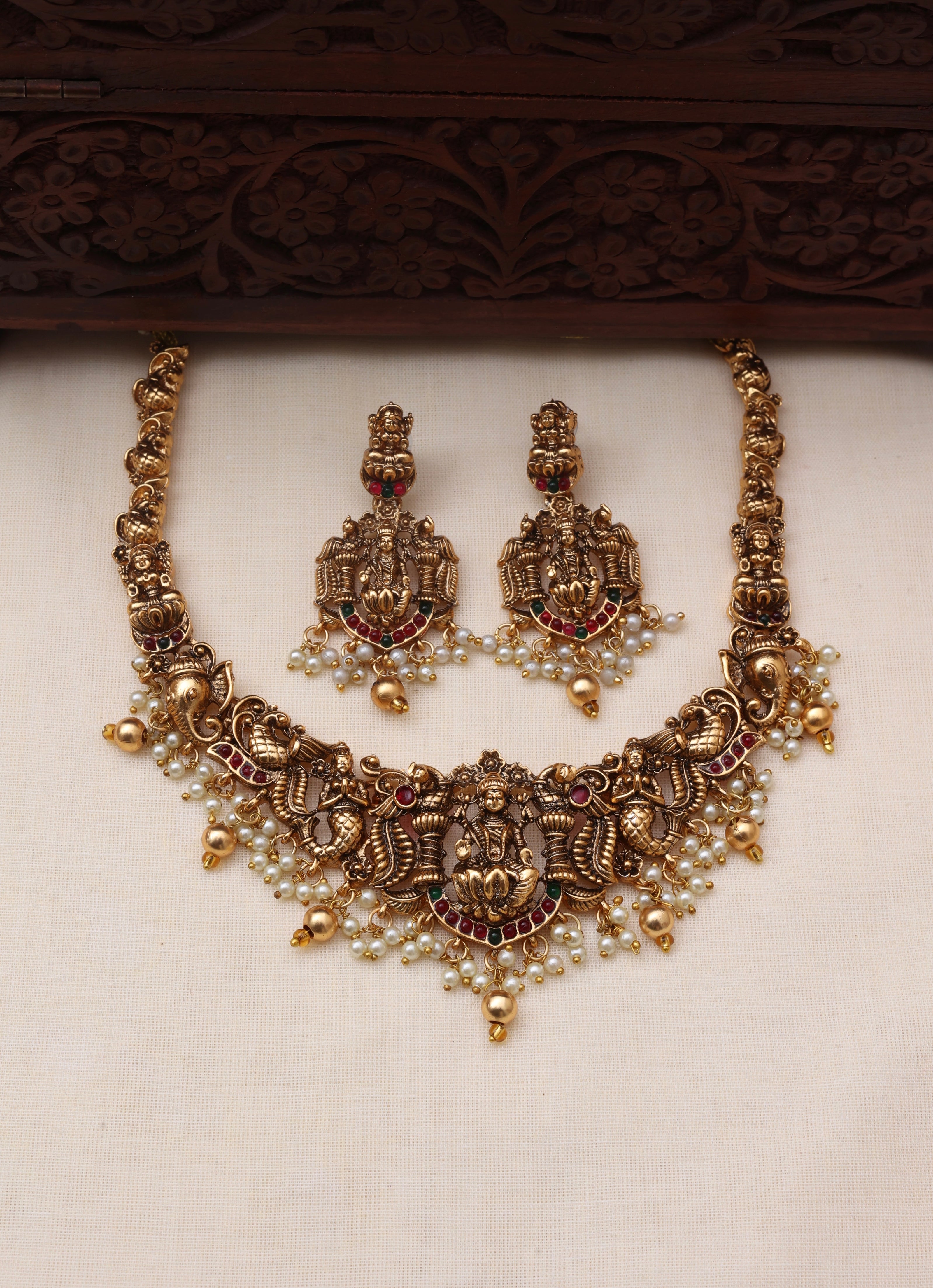 Nagas mohini necklace set-0287