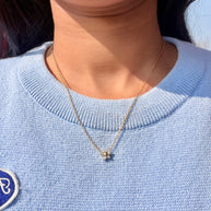 Flower pendant chain