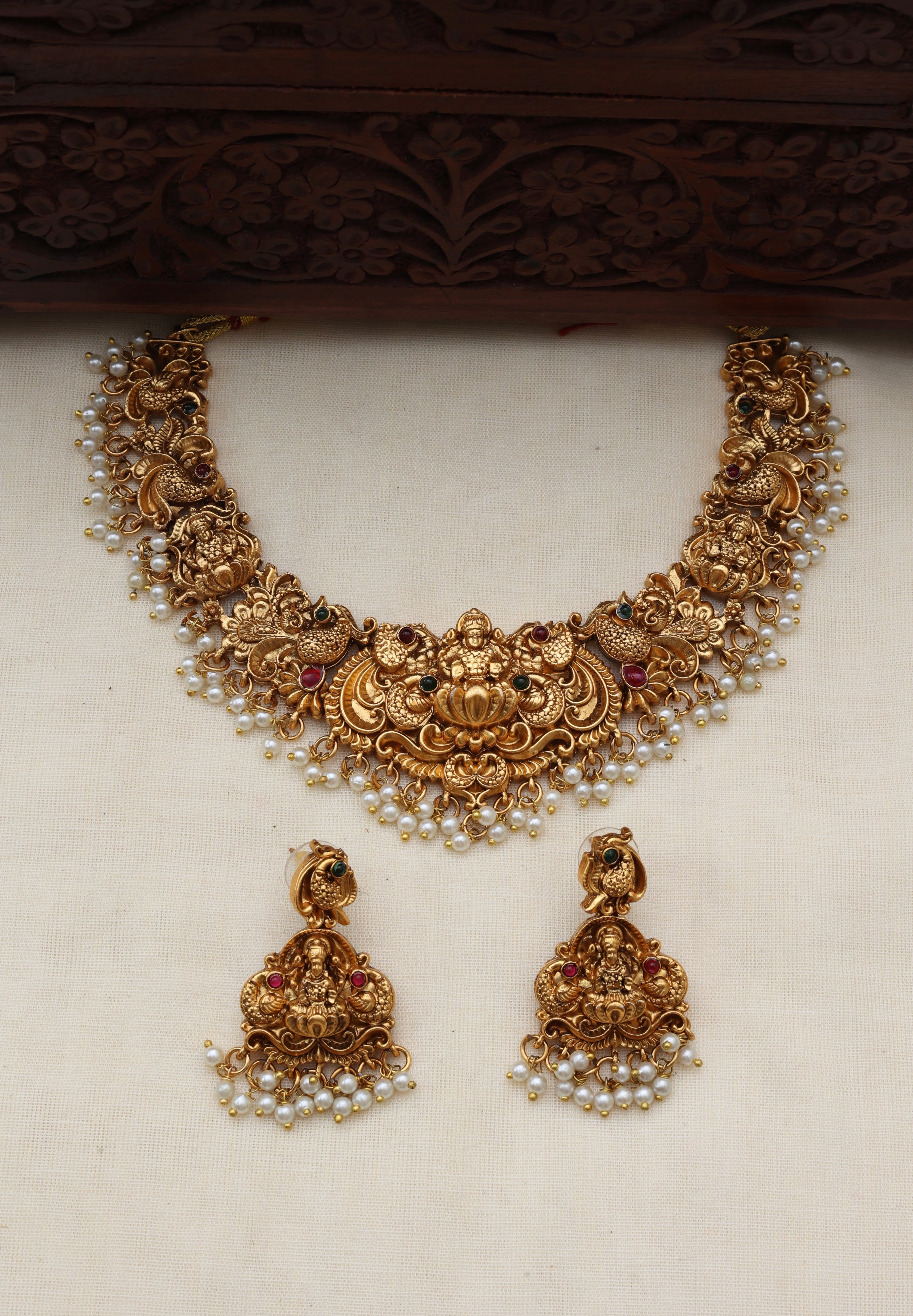 Nagma necklace set-(JS 0251)