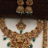 Anushka Emerald bridalset-(BS-022)