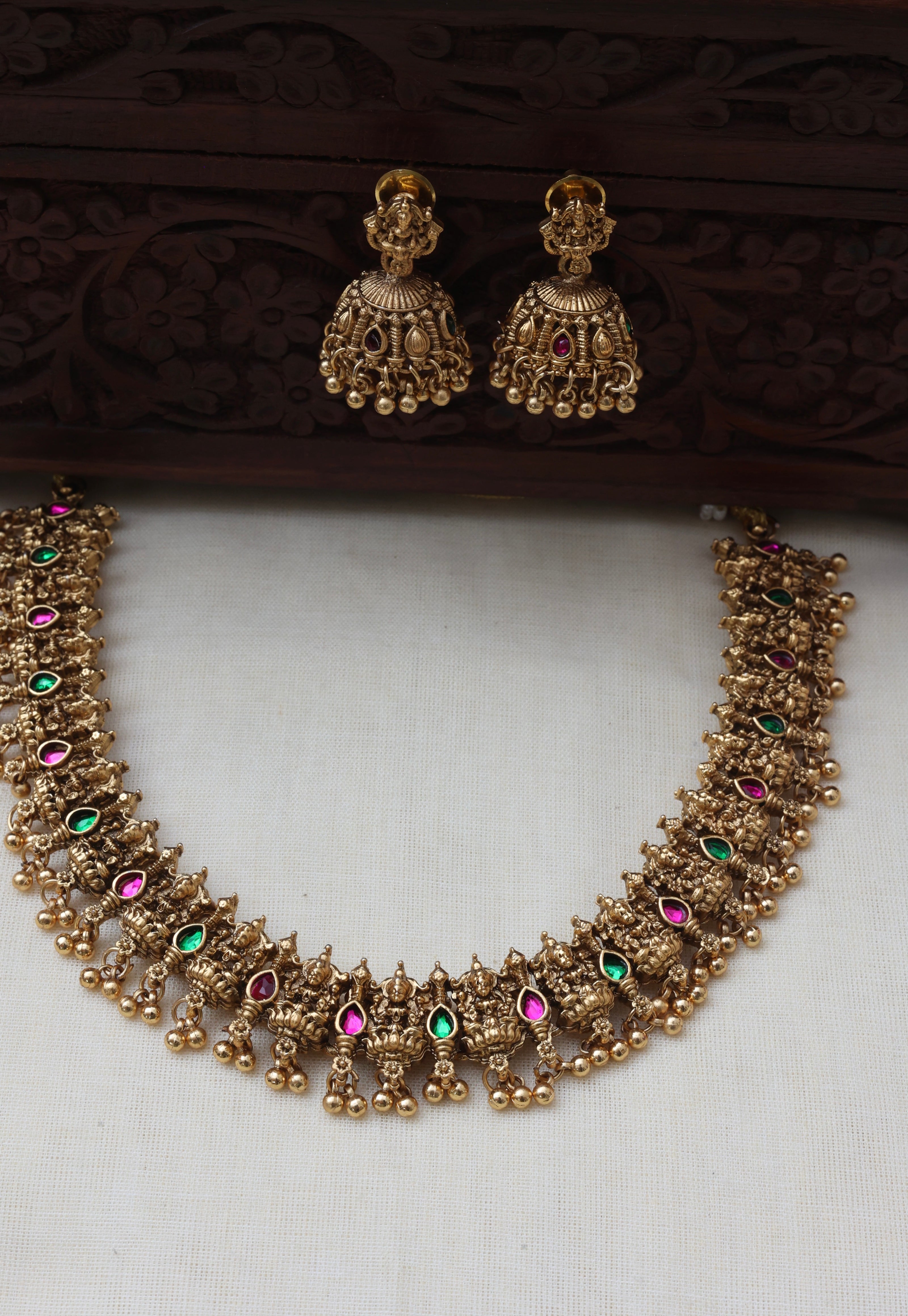 Manjari necklace set-JS 0186