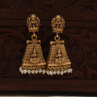 Madhurai jhumkas pearl-ER 160
